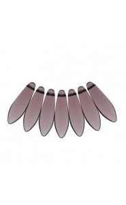 Czech Glass Daggers Perlen 5x16mm Amethyst 20060